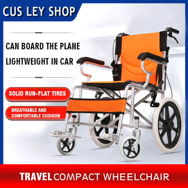 [Replacement to be repaired] Wheelchair foldable 11KG, lightweight for