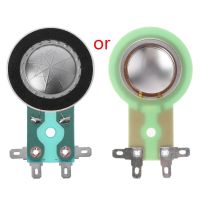 【HOT】 1 Pcs 25.4MM Tweeters Coil Round Treble Horn Titanium Film Clad Alumium Diaphragm Repair