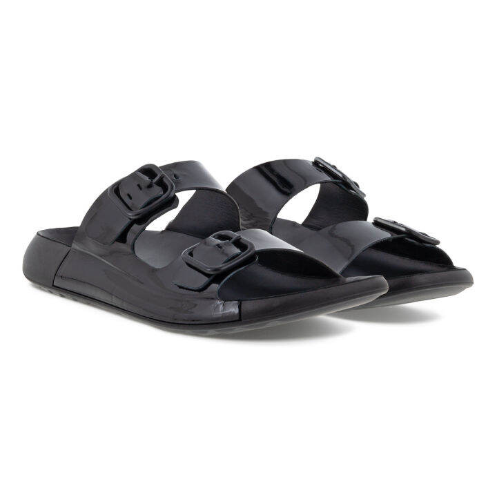 ecco-รองเท้าลำลองผู้หญิงรุ่น-cozmo-w-flat-sandal-black