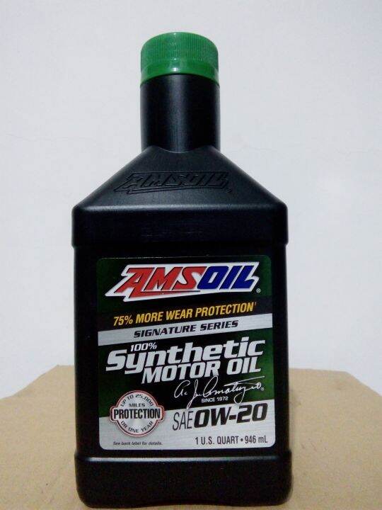 Amsoil Signature Series 0W-20 Full Synthetic Oil | Lazada Indonesia