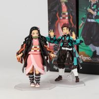 Demon Slayer Kamado Nezuko Figma 508-DX Tanjiro 498-DX Zenitsu Agatsuma 522-DX PVC ตุ๊กตาขยับแขนขาได้ของเล่นโมเดลสะสม