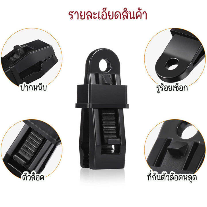 newyorkbigsale-คลิปหนีบผ้าใบ-คลิปหนีบเตนท์-ตัวหนีบฟลายชีท-no-y1242