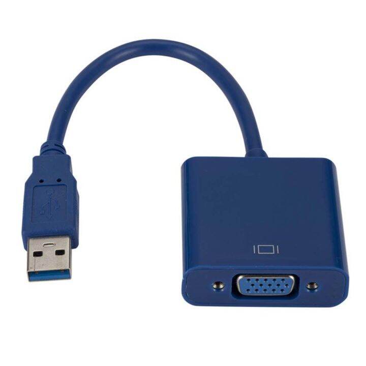 DTJYT Practice Windows 7/8/10 HD Converter Cable USB 3.0 To VGA Multi