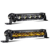 8D 8 "; 12V 24V Spotlight LED Light Bar Offroad Slim Barra LED Work Light Bar สำหรับรถบรรทุก A รถขับรถหมอกอุปกรณ์เสริม4x4