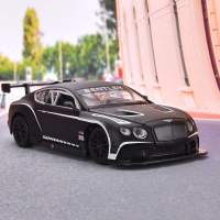 1:24 Bentley Continental GT3ฟรี Wheeling High Light กีฬาแข่งรถรุ่นของเล่น Diecast โลหะผสมขนาดเล็ก ของขวัญ