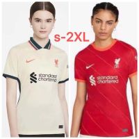 【Women】（s-2xl ）21-22 Liverpool home away womens football high quality fans jersey