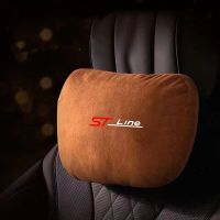 Top Quality Car Headrest Neck Support Seat Soft Neck Pillow for Ford st-line st Focus mk2 Vignale f150 Car Accessories Seat Cushions