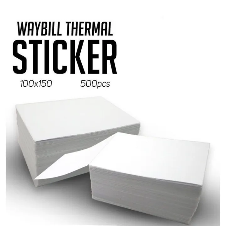 Waybill Thermal Paper X Pcs Per Pack Lazada Ph