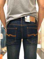 TPPJEANS ND SLIM-FIT กระบอกเล็กผ้ายืดบลูยีนส์ฟอกสนิม งานปักเนียนทุกจุด กระดุม ไซส์ 28-38