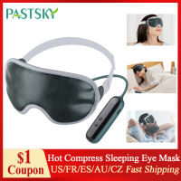 Sleeping Eyes Block Out Light Soft Hot Compress Padded Sleep With Remote Control Eye Massage Sleeping Aid Eyepatch