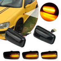 Amber LED Front Fender Side Marker Light For Peugeot 306 106 406 806 Expert Partner For Citroen Berlingo Jumpy Turn Signal Light