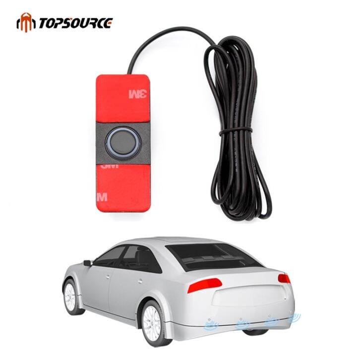 topsource-car-parking-sensors-parktronics-6-colors-13mm-flat-sensors-reverse-backup-radar-sound-buzzer-alarm-adjustable-sound-alarm-systems-accessori