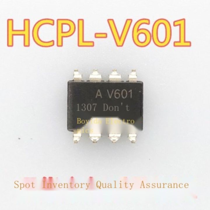 10ชิ้นใหม่เดิม-av601-optocoupler-a-v601-hcpl-v601-hpv601-sop-8แพทช์นำเข้า