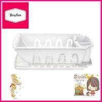 ชั้นคว่ำจานพลาสติกมีถาดรอง MICRON WARE 5509PLASTIC DISH DRAINER WITH TRAY MICRON WARE 5509 **สินค้าแนะนำ**