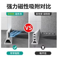 【Ready】? Bathroom shower curtain set waterproof cloth door curtain thick bath waterproof high-end punch-free curtain light luxury partition curtain