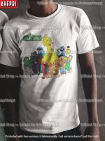 ?ส่งด่วน ฮิตมว๊าก?เสื้อยืด Unisex เสื้อคู่ Cotton TC รุ่น Sesame Street T-Shirt แบรนด์ Khepri ผ้านุ่ม ไม่หด รีดทับลายได้ ระวังของปลอม!