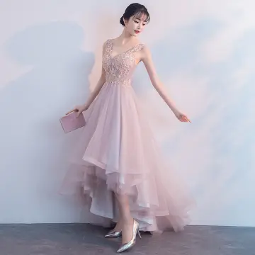 Glitz Gown (Hand-Beaded Champagne Blush) – Jonte Designs