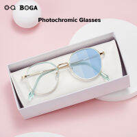 OQ BOGA 20สไตล์รังสีแสงสีฟ้าป้องกันรังสียูนิเซ็กส์แว่นคอมพิวเตอร์ผู้ชายผู้หญิงกรอบรูปหลายเหลี่ยมแว่นกันแดดป้องกันแสง UV