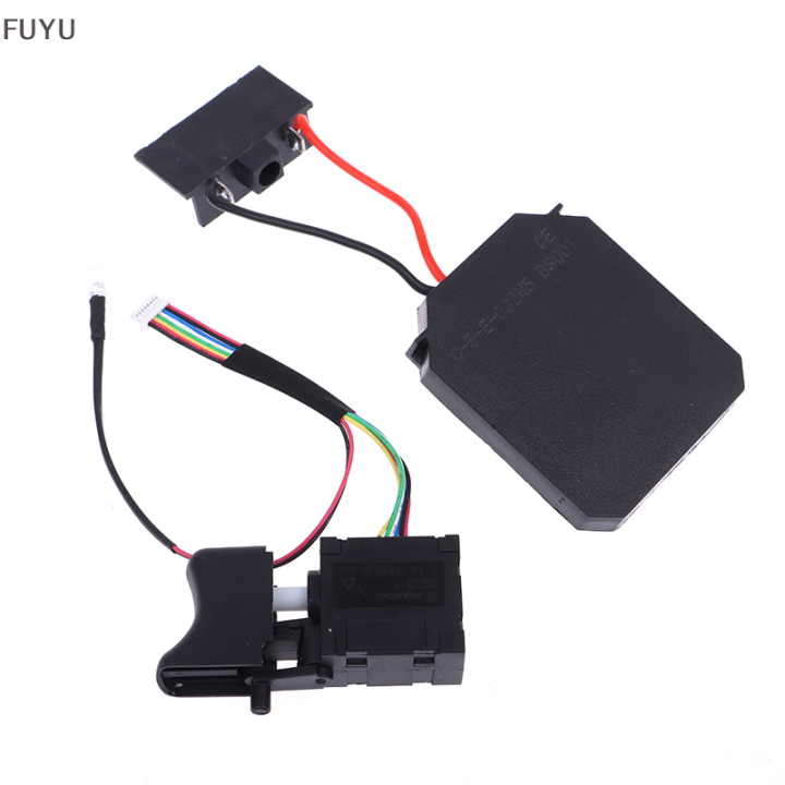 fuyu-1pc-control-board-1pc-switch-18v-21v-สำหรับ-dayi-2106แปรงไฟฟ้าประแจเมนบอร์ดอุปกรณ์เสริม-speed-switch-brushless-control-board