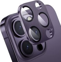 Purple Camera Lens Protector Cover For iPhone 14 Plus 13 Pro Max 12 14Pro 13Pro Tempered Metal Glass Protection Film Accessories  Screen Protectors