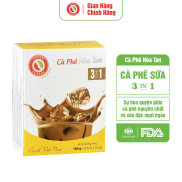 Cà phê sữa hòa tan COPEN COFFEE, cà phê sữa 3-trong-1, hộp 180g 10 gói hộp