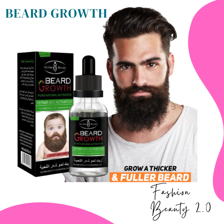 Pampatubo Ng Balbas For Men Beard Growth Premium Organic Effective