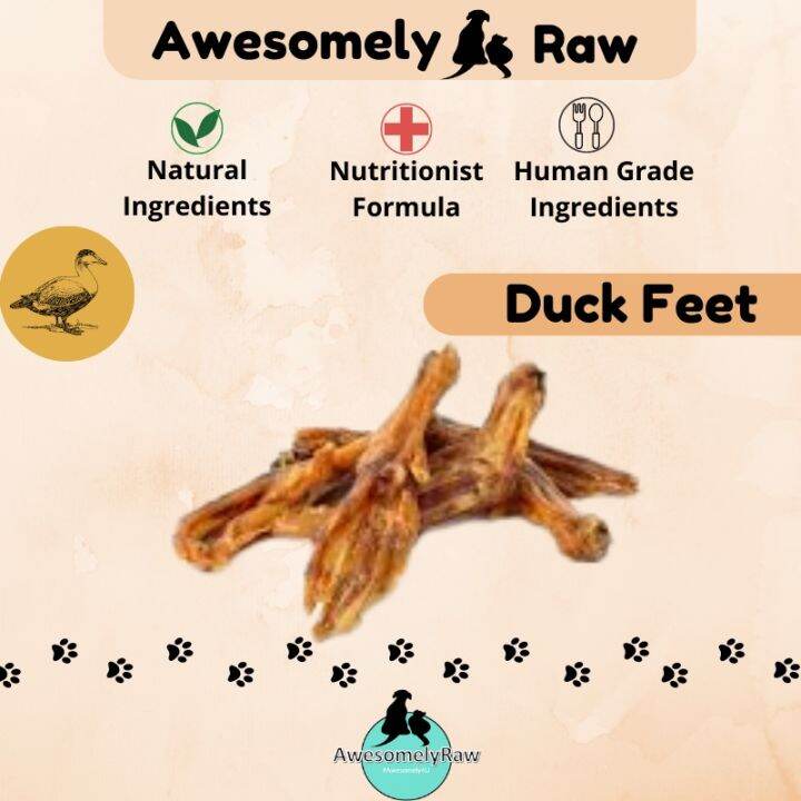 Dehydrated Duck Feet Air Dried Duck Feet Dog Snack Dog Chew Treats 狗磨牙棒