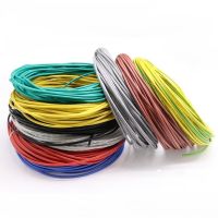 3Meter-14AWG UL3135ซิลิโคนสายยาง OD 2.8มม.ยืดหยุ่นฉนวน Soft Electron สายไฟทองแดงสูงอุณหภูมิสี600V