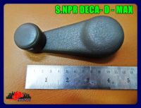 ISUZU S.NPR DECA ISUZU D-MAX WINDSHIELD HANDLE "GREY" SET (LH&amp;RH) (1 PC.) // มือหมุนกระจก สีเทา (1 อัน) ใช้ได้ทั้งซ้ายและขวา สินค้าคุณภาพดี