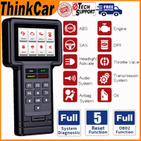 THINKCAR เครื่องสแกน OBD2เหมาะสำหรับ BMW S02ระบบเต็มรูปแบบ SRS ABS เครื่องมือสแกนวินิจฉัย