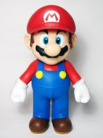 Mario ของแท้ JP - DX Sofubi Figure Banpresto [โมเดลมาริโอ้]