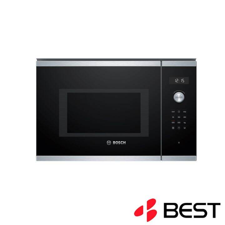 BOSCH Builtin Microwave Oven Stainless Steel (60cm) BEL554MSOB Lazada