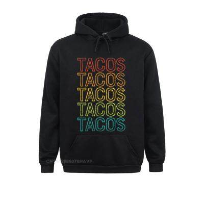 Sudadera con capucha De manga larga para hombre, con estampado De Tacos, ropa para parte superior masculina, estilo Retro, con estampado De la película del Día De San Valentín