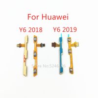 ใช้ได้กับ Huawei Y6 Prime Pro 2017 2018 2019 สวิตช์เปิด / ปิดปุ่มปิดเสียงปุ่มปรับระดับเสียงริบบิ้นเปลี่ยนสายดิ้น