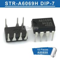 10Pcs A6069H DIP7 STR-A6069H DIP A6069 DIP-7การจัดการพลังงาน LCD ชิป IC