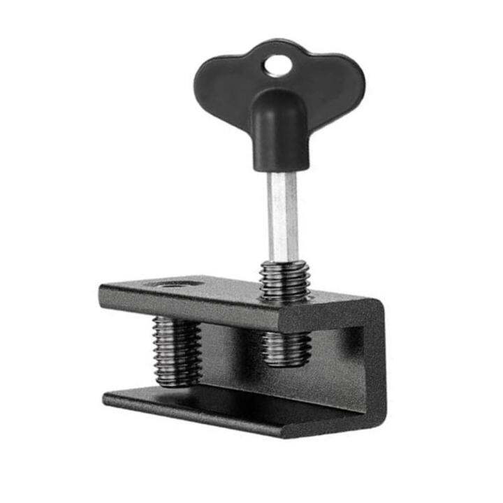 Sliding Door Window Lock Adjustable Door Window Lock Stopper with Key