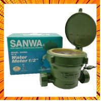 มิเตอร์น้ำ มาตรวัดน้ำ Water meter Sanwa SV15 1/2” กรณีสินค้ามีสี ไซท์ เบอร์รบกวนลุกค้าทักมาสอบถามหรือเเจ้งที่เเชทก่อนสั่งสินค้าด้วยนะคะ