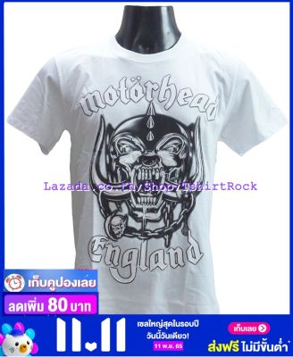 เสื้อวง MOTORHEAD มอเตอร์เฮด ไซส์ยุโรป เสื้อยืดวงดนตรีร็อค เสื้อร็อค  MTH8135 ส่งจากไทย