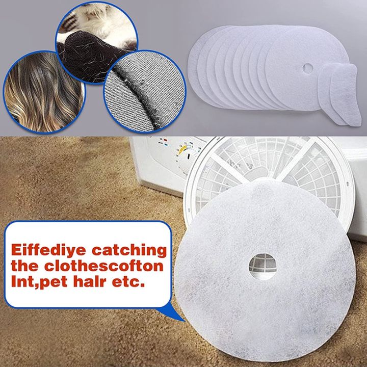 30-pieces-clothes-dryer-exhaust-filter-universal-portable-dryer-lint-filter-replacement-for-panda-magic-chef-sonya-avant
