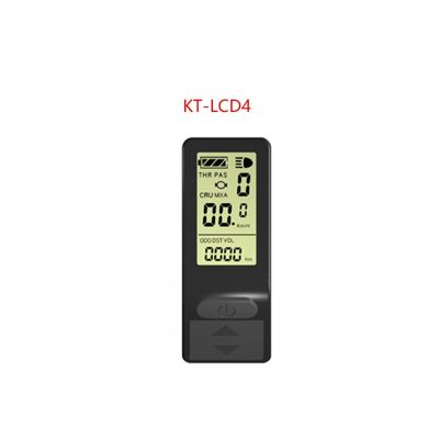 E-Bike LCD Display Mini Meter KT-LCD4 Display Compatible with 24V 36V 48V KT Controller E-Bike Conversion Accessories Parts Kit