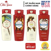 [USA] 1 chai Sữa tắm nam Gel Old Spice 473ml Timber Bearglove Swagger Fiji Wolfthorn Tắm gội 2in1 532ml - Mỹ