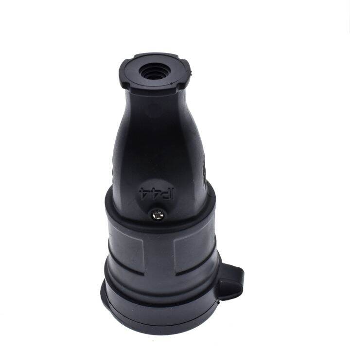 eu-rubber-waterproof-socket-plug-electrial-grounded-european-connector-with-cover-ip44-for-diy-power-cable-cord-16a-250v