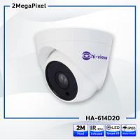 Hi-view กล้องวงจรปิด 2 ล้านพิกเซล AHD Dome Camera รุ่น HA-614D20