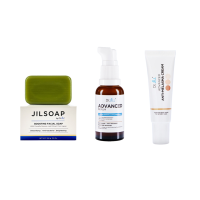 [เซ็ต 3 ชิ้น] Dr.JiLL JILSOAP / Dr.JiLL Advanced Serum 30 ml. เเละ Dr.JiLL Advanced Anti-Melasma Cream 15 ml.