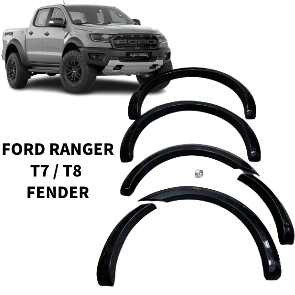 Ford Ranger T7 T8 Fender Arch Flare Flares 3inch Fender Arch Without