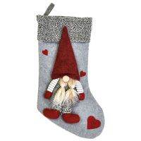 Christmas Socks Hanging Ornaments Gift Santa Claus Gift Holders Kids