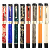 Jinhao 100 Centennial Resin Fountain Pen EF/F 18KGP M / Bent Nib 0.5 /1.2Mm With Converter En Clip Business Office Gift Pen