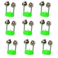 300 Pcs Fishing Gear Bell Double Bell Fishing Rod Clamp Tip Clip Bellsaccessories