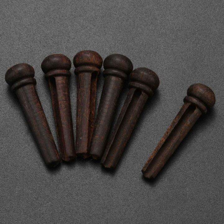 6pcs-rosewood-guitar-bridge-pins-end-pin-set