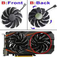 New 88MM T129215SU PLD09210S12HH Video Card Cooler Fan For Gigabyte GTX 1050 1060 1070 960 RX470 580 GTX750Ti Cooling Fan